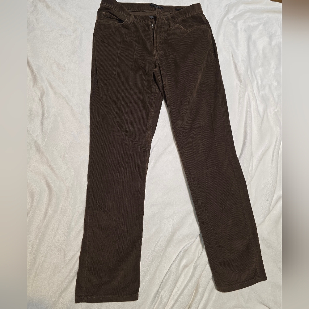 Banana Republic Men's Cotton Brown Corduroy Pants
